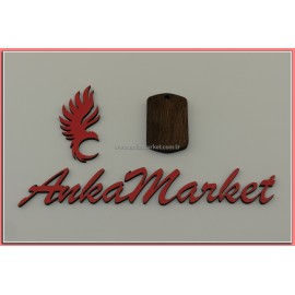 Allah Kolye Ucu - Anahtarlık 0145 Demir Ağacı