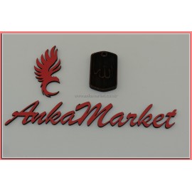 Allah Kolye Ucu - Anahtarlık 0147 Kral Ağacı