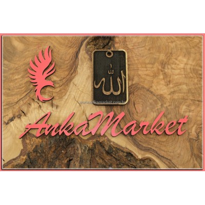 Allah Kolye Ucu Sandal Ağacı Kokulu 0154