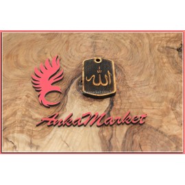 Allah Kolye Ucu - Anahtarlık 0221 Zeytin Ağacı