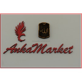 Allah Kolye Ucu - Anahtarlık 0148 Zeytin Ağacı