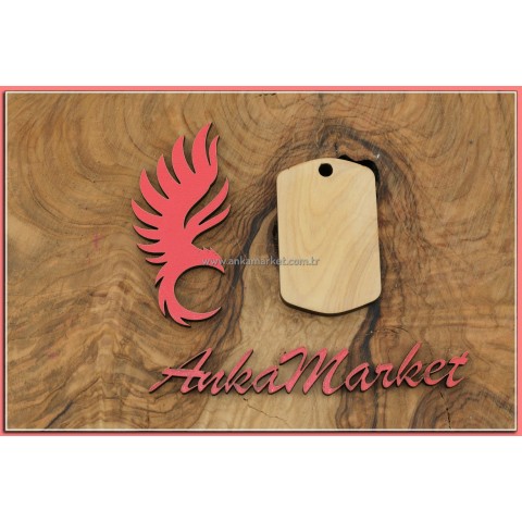 Türk Bayrağı Kolye Ucu - Anahtarlık 0243 Kokulu Ardıç Ağacı