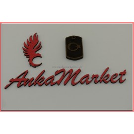 Atatürk Kolye Ucu - Anahtarlık 0133 Yeşil Pelesenk Ağacı Kokulu