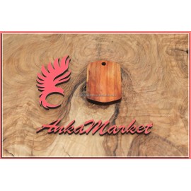 Atatürk Kolye Ucu - Anahtarlık 0232 Kırmızı Sandal Ağacı