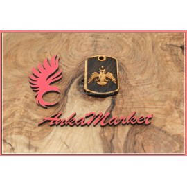 Selçuklu Kartalı Kolye Ucu - Anahtarlık 0218 Zeytin Ağacı