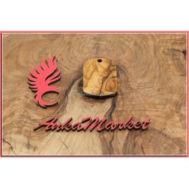 Türk Bayrağı Kolye Ucu - Anahtarlık 0217 Zeytin Ağacı
