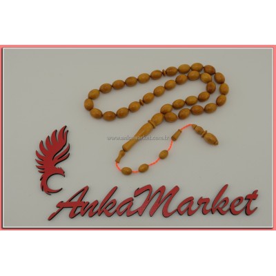 Arjantin Osage Portakal Ağacı Tespih 9mmx13mm