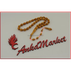 Arjantin Osage Portakal Ağacı Tespih 9mmx13mm