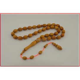 Arjantin Osage Portakal Ağacı Tespih 9mmx13mm