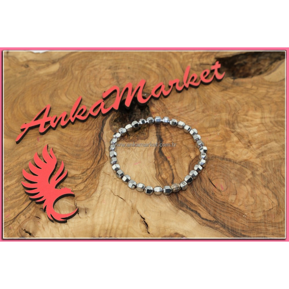 Hematit Bileklik 6mm