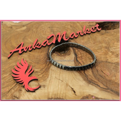 Tarz Hematit Bileklik