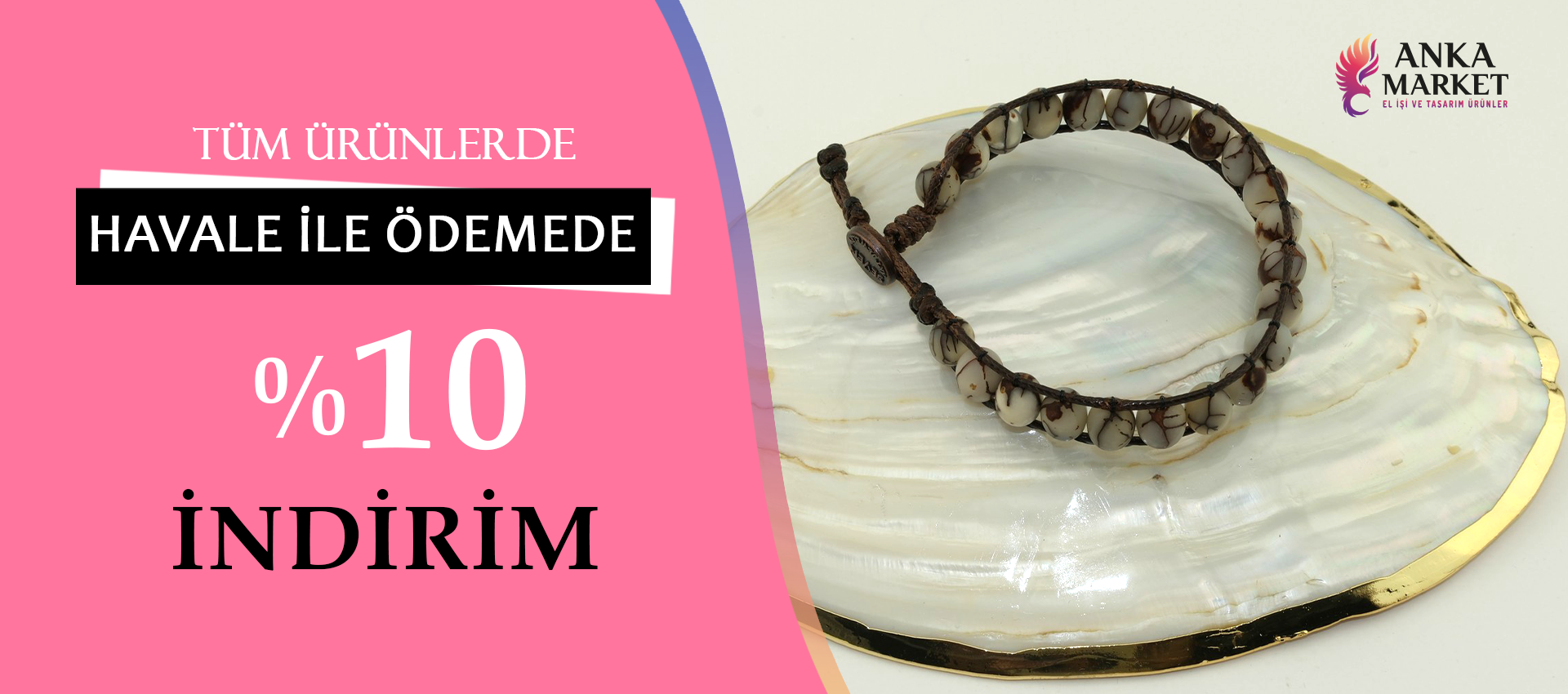 Kıbrıs Hurma Çekirdeği Bileklik
